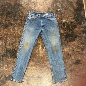 Carhartt Men's Straight Blue Jeans